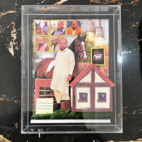 Village Theme Lamp Frame