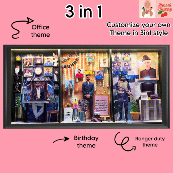 3 in 1 Frame For Him