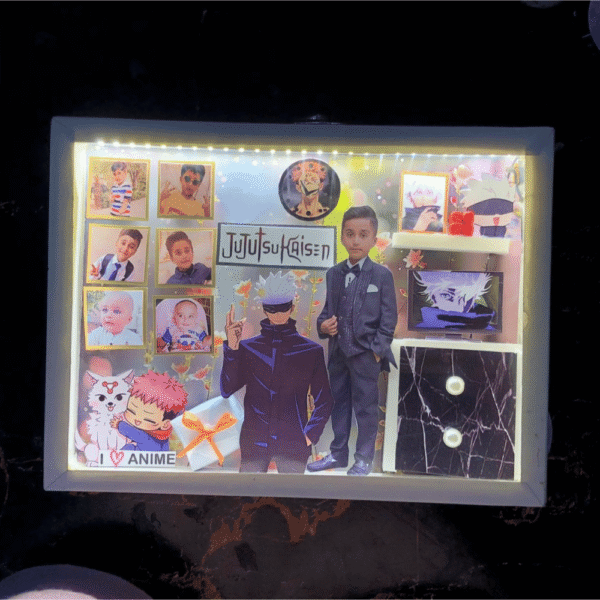 Anime Lover Gojo Theme 6x8 LED Frame