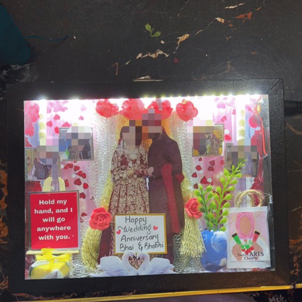 Anniversary Theme 6x8 LED Frame