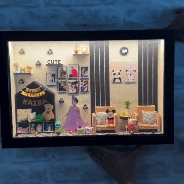 Baby kid room Theme 17x11 LED Frame