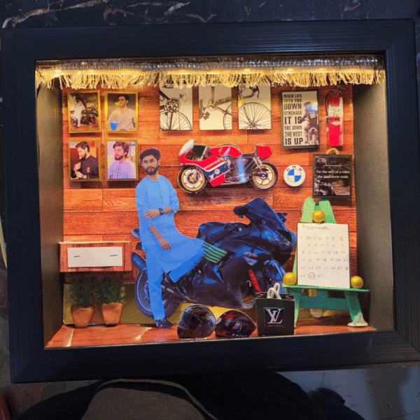 Bike Lover Theme 8×9 LED Frame