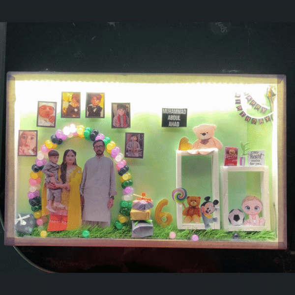 Birthday kiddo Theme 13x9 LED Frame