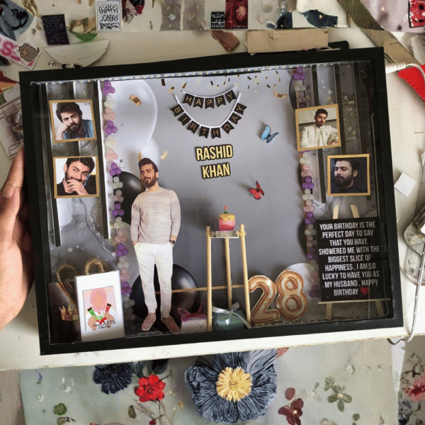 Boy Birthday Party Theme 14×12 LED Frame