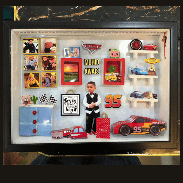 Cars car lover kid Theme 13x9 LED Frame
