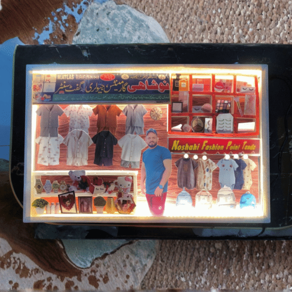 Cloth local Shop Theme 17x11 LED Frame