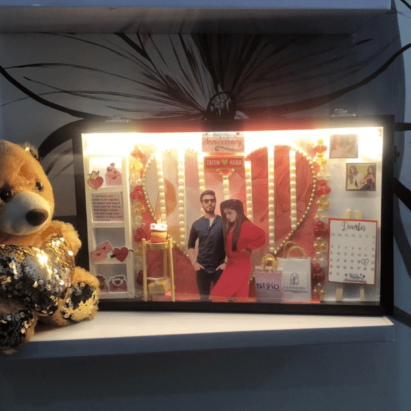 Couple Theme 13x9 LED Frame