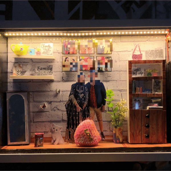 Couple Theme 13x9 LED Frame