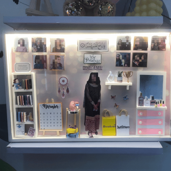 Cute Girly Theme 17x11 LED Frame