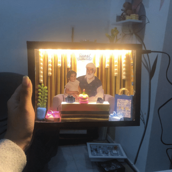 Decent Birthday  Theme 6x8 LED Frame