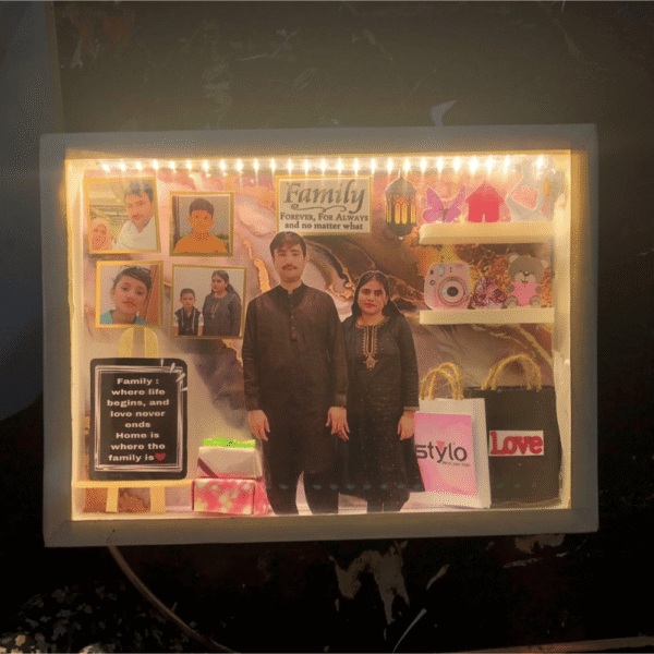 Family Theme 6x8 LED Frame
