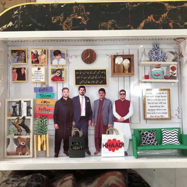 Family Theme TV Lounge Theme 17x11 LED Frame