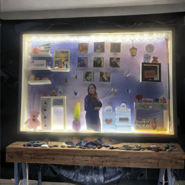 Girly Room Theme 17x11 LED Frame