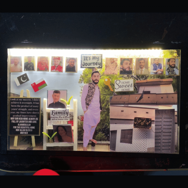 New Home Congratulations Theme 13x9 LED Frame