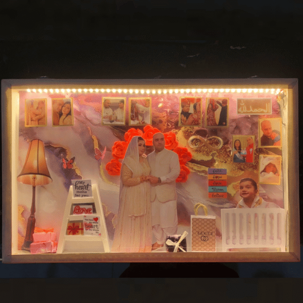 Nikkah Theme 13x9 LED Frame