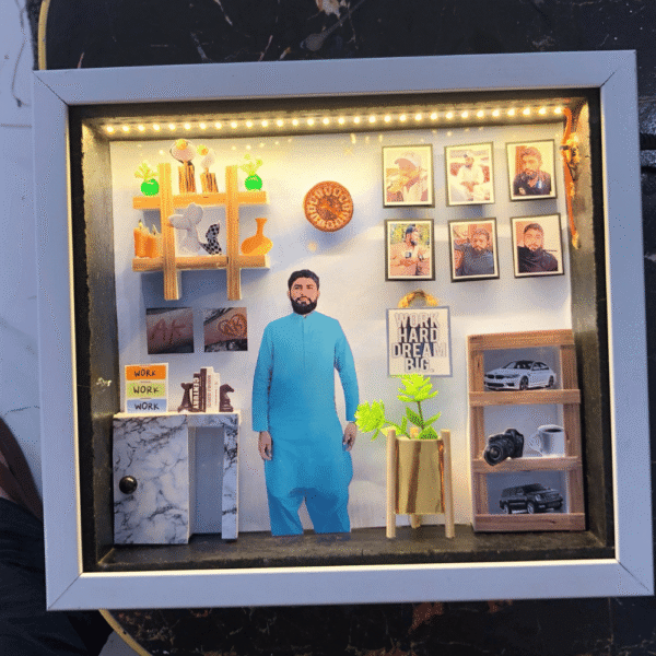 Office Decor Theme 8×9 LED Frame