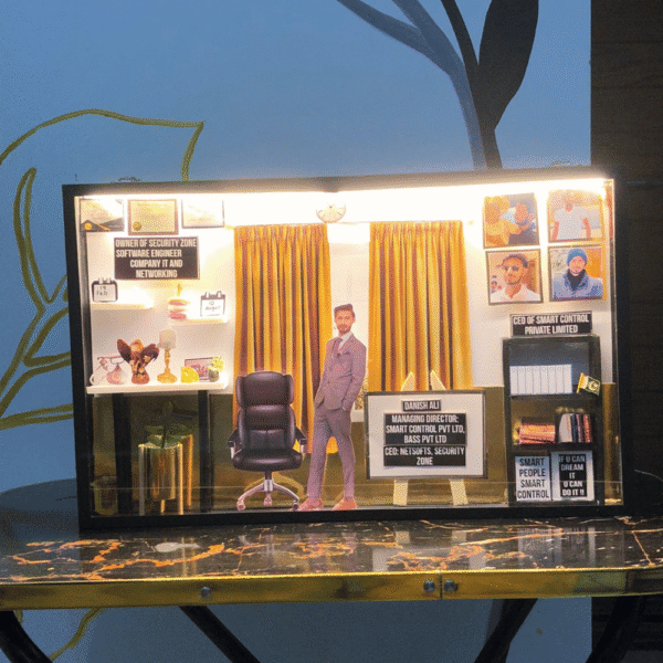 Office Theme 17x11 LED Frame