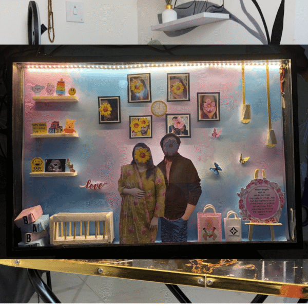 Parents to be Theme 17x11 LED Frame