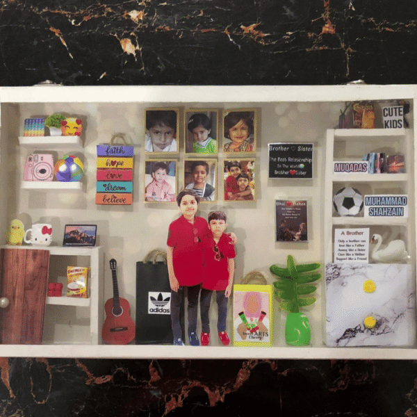 Siblings Room Theme 13x9 LED Frame