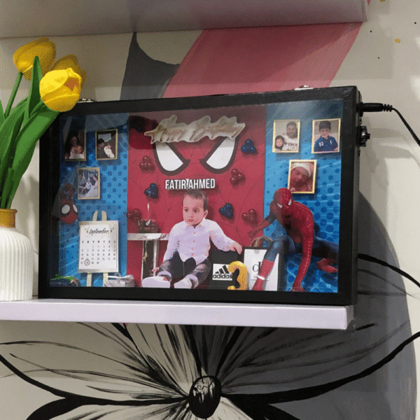 Spider Man Theme 13x9 LED Frame