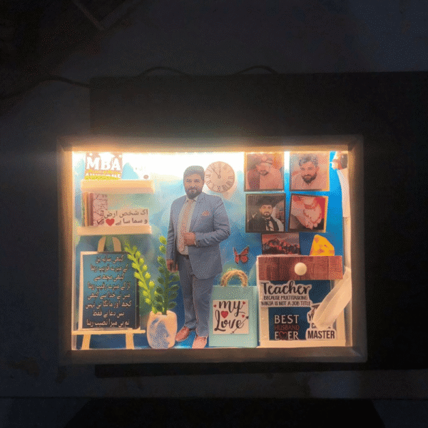 Teacher Birthday Theme 6x8 LED Frame