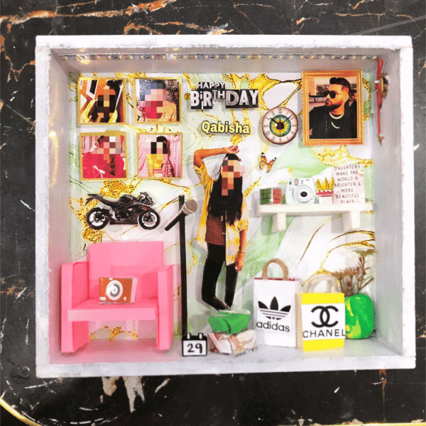 Teenage Girly Room Theme 8×9 LED Frame