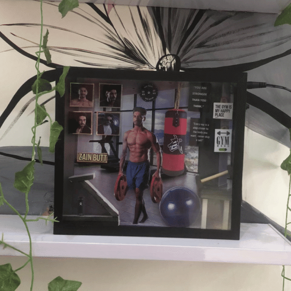 Gym Lover Theme 8×9 LED Frame