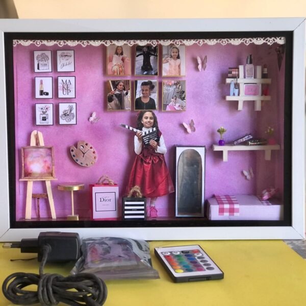 Girl room Color Changing Frame
