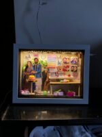 Couple Theme 6x8 LED Frame