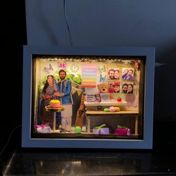 Couple Theme 6x8 LED Frame