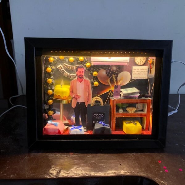 Birthday Boy Theme 6x8 LED Frame