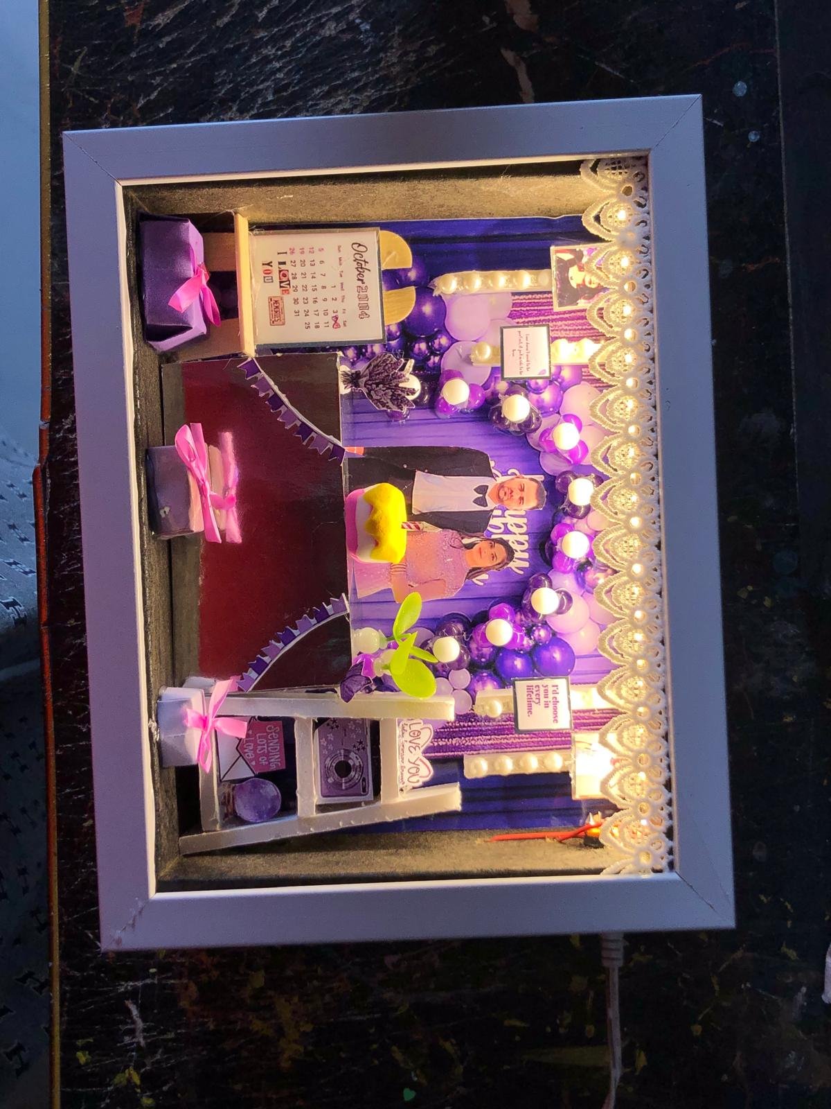 WhatsApp Image 2026-10-05 at 10.45.06 AM Couple bday Theme 6x8 LED Frame - Image 1