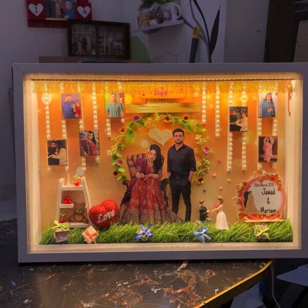 Wedding  theme office LED Frame