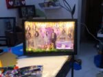 Couple  theme office LED Frame