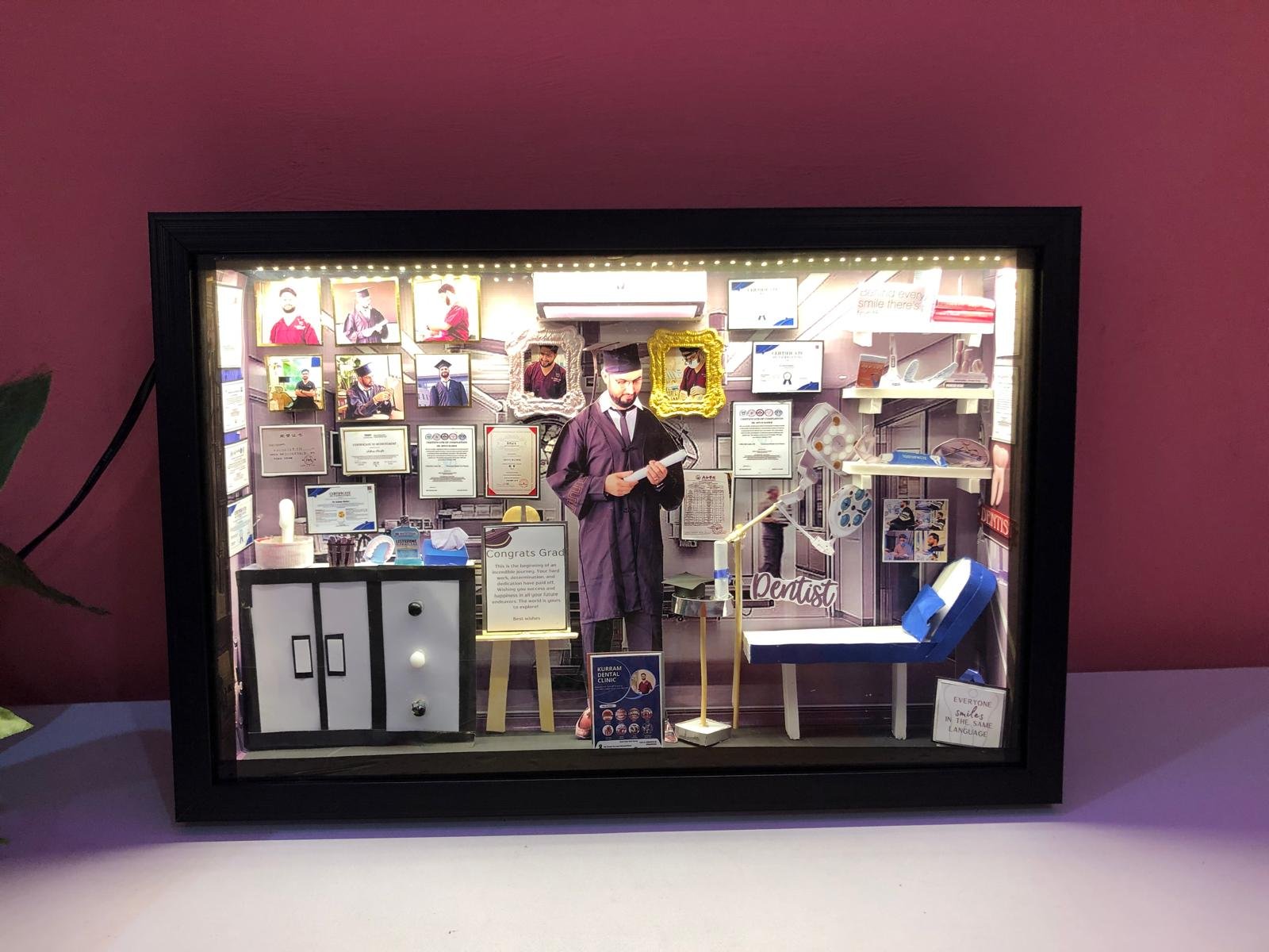 WhatsApp Image 2026-10-05 at 11.00.22 AM (1) Dentist theme office LED Frame - Image 1