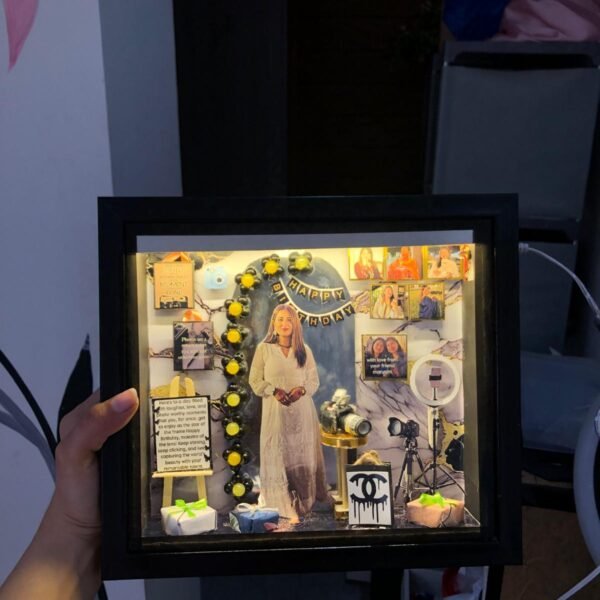 Photographer Birthday Theme 8×9 LED Frame
