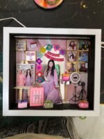 Girl Birthday Theme 8×9 LED Frame - Image 2