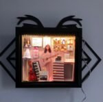 Girly music lover Theme 8×9 LED Frame